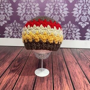 Crochet Colorful Winter Hat